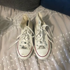 White High Top Converse
